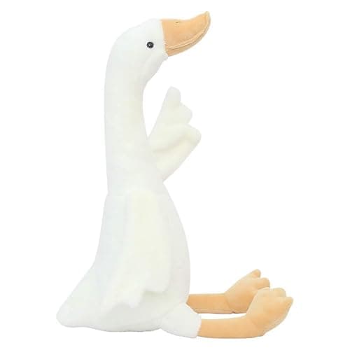 CHELEI2019 15.7" Swan Stuffed Animal,Goose Plush White Stuffed Animal Toy | Gifts for Kids - Image 1