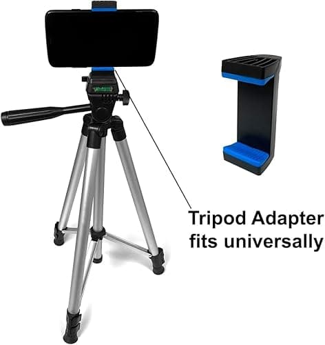 Acuvar Flexible Phone Tripod Universal Smartphone Tripod Stand Portable Lightweight Mini Stabilizer with Adjustable Phone Mount Holder for iPhone Android Camera Vlogging ContentCreation TikTok&YouTube thumbnail 9
