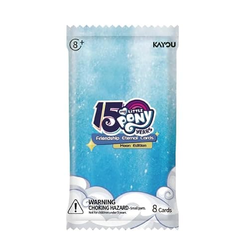 KAYOU My Little Pony Friendship Eternal Trading Cards – Moon Edition Series 2 – 24 Packs, 192 Cards – Anniversary Celebration Edition – English Booster Box thumbnail 3