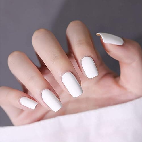 VENALISA 15ml Gel Nail Polish, Pure White Color Soak Off UV LED Nail Gel Polish Nail Art Starter Manicure Salon DIY at Home, 0.53 OZ thumbnail 2