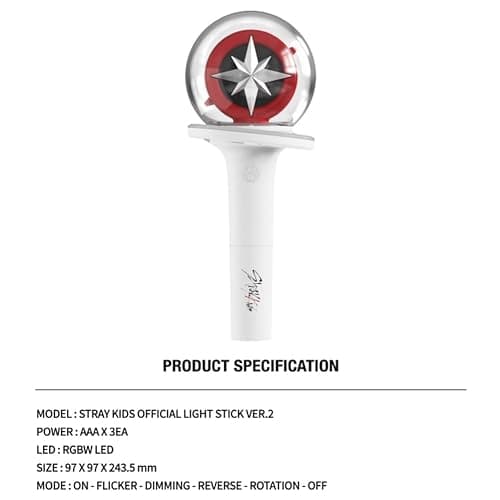 SAYZER Stray Kids Official Light Stick Ver 2 Kpop Merch Merchandise thumbnail 4