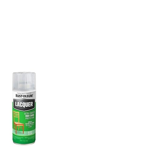 Rust-Oleum Lacquer Clear Spray Paint | High Gloss Lacquer Finish, Furniture, Cabinets & Décor Projects, Fast Dry Formula, Smooth Professional Results, 11 Oz thumbnail 2