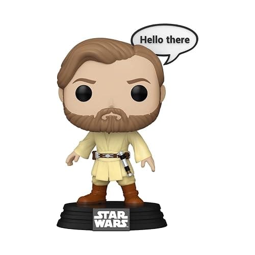 Funko Pop! Star Wars: Sayings - Obi-Wan Kenobi - Vinyl Collectible Figure - Gift Idea - Official Merchandise - Toy for Children and Adults - Movies Fans - Model Figure for Collectors thumbnail 2