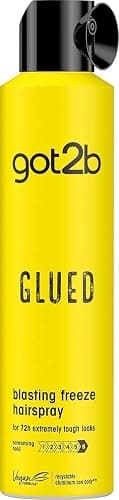 got2b Glued Blasting Freeze Hairspray 300 ml, Glued Hairspray for up to 72h Ultra Strong Hold, Hairspray got2b, For Extreme Hairstyles, Vegan Formula - Image 1