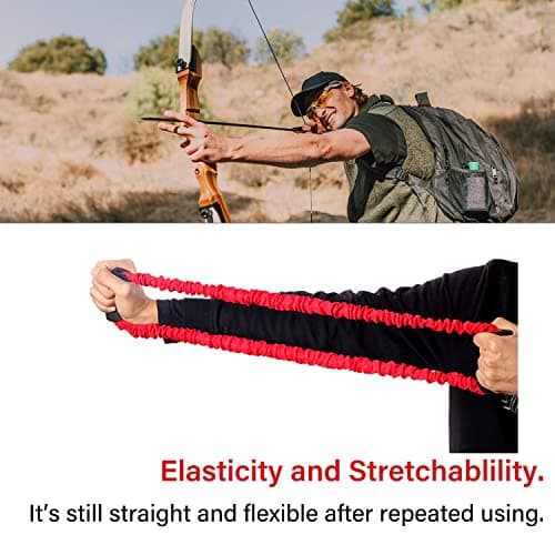 SOPOGER Archery Bow Trainer Rubber Stretch Bands 25-45 Lbs Draw Strength Training Device Aids Release Trainer Exerciser Workout Resistance Practice Equipment for Archery Bow Accessories thumbnail 2