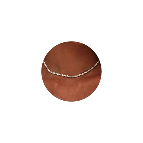 Luxval Tennis Necklace 14K Gold Plated Rhinestone Butterfly Choker Necklaces for women Dainty Zirconia Cut Faux Diamond chain 3mm - Image 1