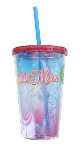 Sailor Moon Lace 16oz Carnival Cup w/Lid & Straw - Image 1