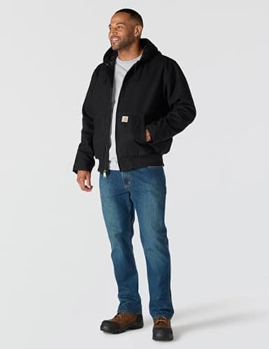 Carhartt Men's Loose Fit Washed Duck Insulated Active Jacket thumbnail 4