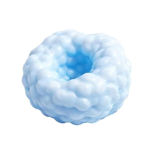 Crunchy Squíshy Stress Ball, With Satisfying Texture, 12cm, Sand Filled Sensory Fidget Toy, Moldable Crunchy Stress Balls, Soothing And Relaxing, For Adults, Students, Working, Travel - Image 1