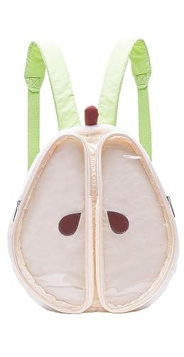 VVRPWASSLY Cute Pear Shape Ita Bag Anime Cosplay Daypack Large Capacity Kawaii Backpack for Women (Green, Large) thumbnail 2
