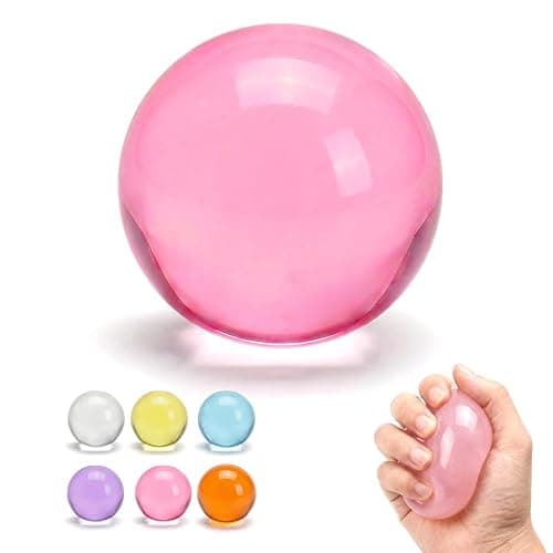 2026 New Coconut Oil Stress Ball, Coconut Oil – Super Soft, Handmade Slow Rising Fidget Squeeze Toy for Stress Relief, Squeeze the Stress Away (Pink) - Image 1