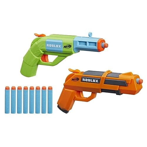 Nerf Roblox Jailbreak: Armory, Includes 2 Hammer-Action Blasters, 10 Elite Darts, Code to Unlock in-Game Virtual Item thumbnail 2