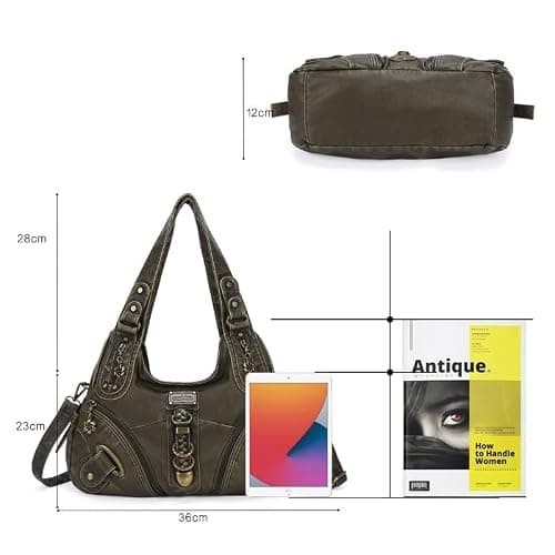 Angelkiss Hobo Purses and handbags for Women Satchel Handbag Women Purses Large Daily Shoulder Bags | Purses, handbags, Handbag, Women Purses, Large, Daily thumbnail 3