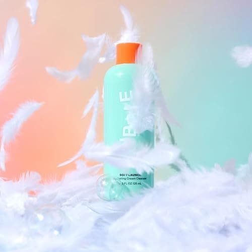 Bubble Skincare Soft Launch Cream Cleanser - Hydrating Facial Cleanser for Dry Skin - Foaming Face Wash Enriched with Avocado Oil to Soothe + Nourish Without Stripping Essential Moisture (4.2 fl oz) thumbnail 4