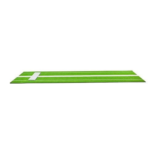 VEVOR 10x3ft Softball/Baseball Pitching Mat with Rubber Mound - Anti-Fade Turf & Anti-Slip Foam Backing, Portable Fastpitch Training Aid for Indoor/Outdoor Practice (Red/Green) thumbnail 10