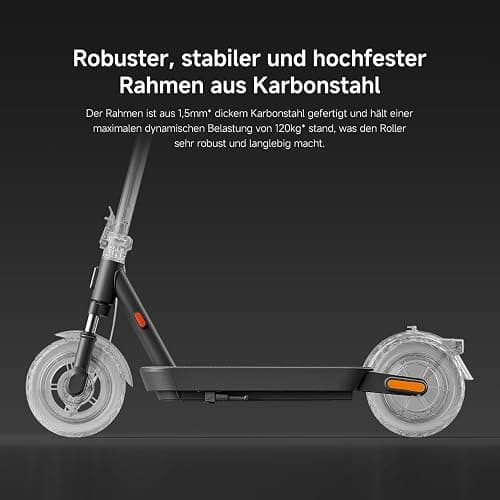 Xiaomi E-Scooter 4 Lite, 4 Pro Plus, 4 Ultra, 5 Elite, 5, 5 Pro oder 5 Max mit Deutscher Straßenzulassung (max 20km/h, bis zu 70km Reichweite und 25% Steigung, Luftreifen, Dual-Bremsen, Display, App) thumbnail 8