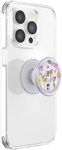 ​​​​PopSockets Phone Grip with Expanding Kickstand, Adhesive Grip, Cute PopSockets - Purple Fields thumbnail 2