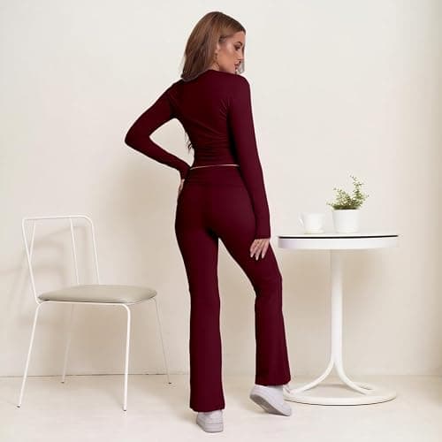 Nimsruc Two Piece Lounge Sets For Women Fall Outfits thumbnail 4
