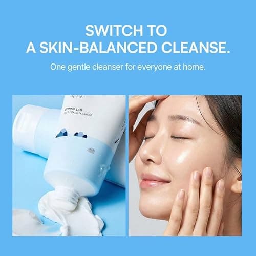 ROUND LAB 1025 Dokdo Cleanser 5.07 Fl Oz, Low pH Facial Cleanser for Sensitive Skin, Rich Soft Bubbles for Deep Cleansing and Makeup Removal, Hydrating Face Wash with Deep Sea Water, Korean Skin Care thumbnail 3