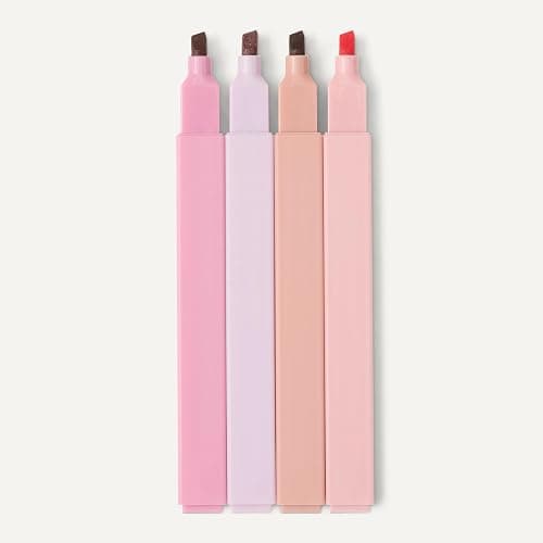 Amazon Basics Pastel Bible Highlighters Set, No Bleed, Chisel Tip, Assorted Colors, 10 Count thumbnail 4