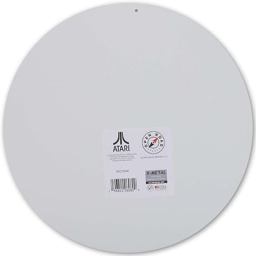 Open Road Brands Atari Vintage Stripes Round Metal Sign | Retro Atari Wall Decor for Game Room or Man Cave thumbnail 5