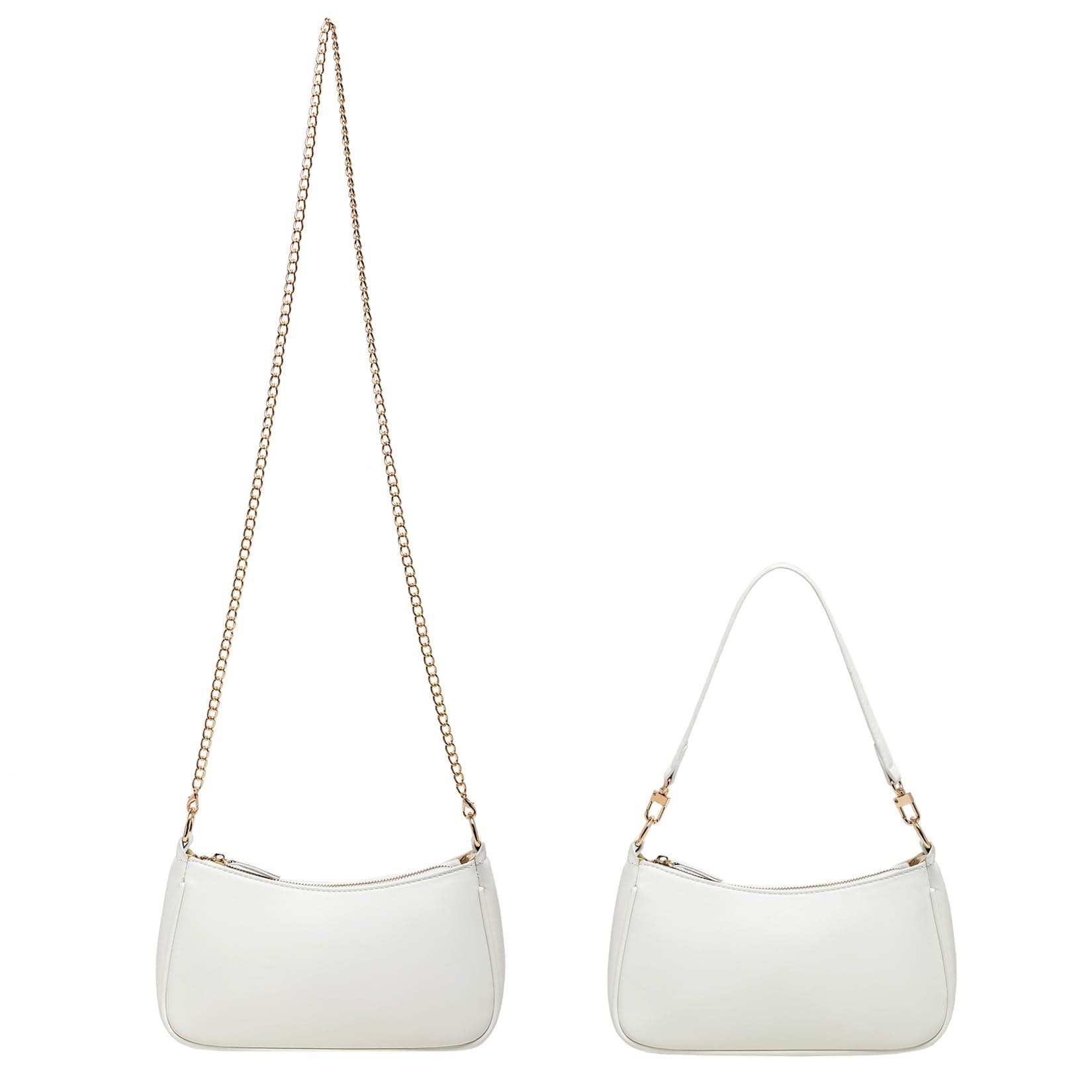 Y2K Shoulder Bag for Women PU Leather Handbag Classic Clutch Small 90s Purse thumbnail 7