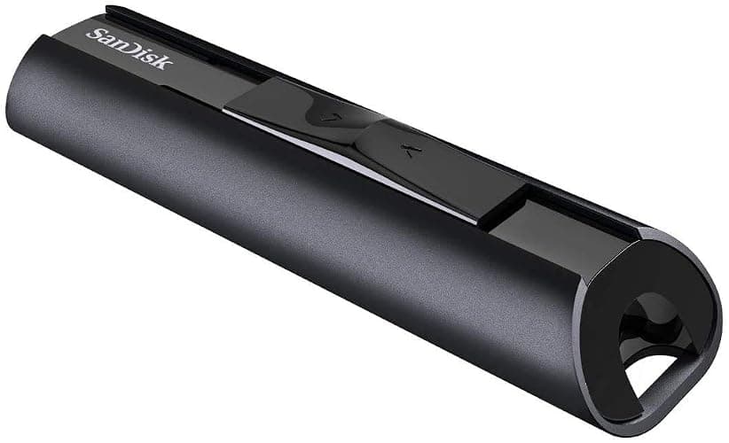 SanDisk 128GB Extreme PRO USB 3.2 Solid State Flash Drive for High Speed Transfer 420MB/s Read Speed - Works with Computers, Laptops (SDCZ880-128G-G46) Bundle with (1) Everything But Stromboli Lanyard thumbnail 4