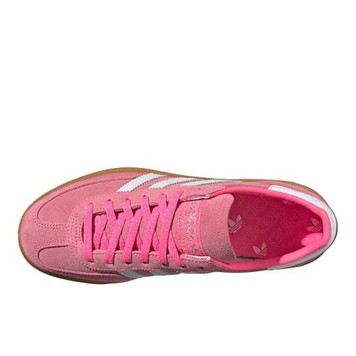 adidas Womens Handball Spezial Lace Up Sneakers Shoes Casual - Pink - Size 6.5 M thumbnail 4