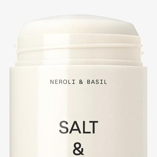 SALT & STONE Aluminum Free Deodorant | Extra Strength 48 Hour Protection for Women & Men | Made with Seaweed Extracts, Shea Butter & Prebiotics (Neroli & Basil) thumbnail 7