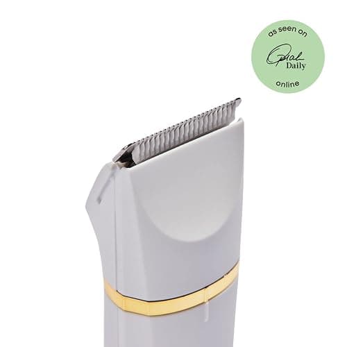 Bushbalm Body Hair Trimmer for Women - Francesca Trimmer | Body Hair Trimmer for Bikini Lines, Legs & Underarms. Waterproof and Cordless. 5HR Battery. Safe for Sensitive Skin thumbnail 3