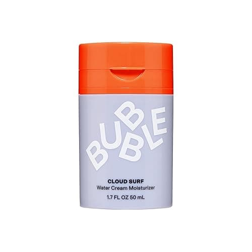 Bubble Skincare Cloud Surf Water Cream Face Moisturizer - Hydrating & Mattifying Moisturizer to Help Rebalance Oils and Minimize Pores with Celery Seed Extract - Suitable for Sensitive Skin (50ml)