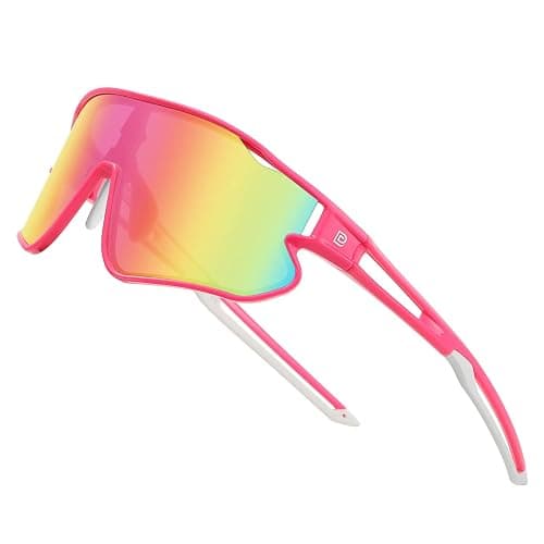 DUCO Kids Sunglasses Youth Baseball Sun Glasses Lightweight TR90 Frame UV400 Sports Cycling Shades for Boys Girls DK268 - Image 1