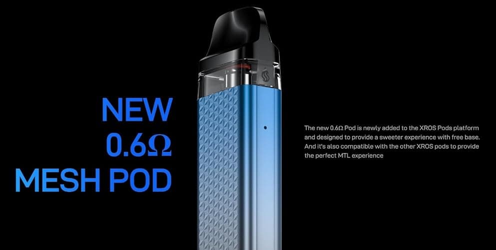 VAPORESSO XROS 3 MINI Vaping Kit, Rechargable, Refillable, Integrated 1000mAh Battery, MTL, Compact, Powerful, Stylish, 2mL, E Cigarettes, E Cig, Vaporesso Vaping, No Nicotine (Rose Pink) thumbnail 2