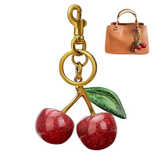 YUEAALK Cute Bag Charms Purse Charm Gift for Women Girl - Car keyrings leather handbags -Fashion Birthday Presents for Woman thumbnail 5