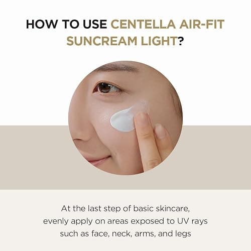 SKIN1004 Madagascar Centella Air-fit Suncream Light 1.69 fl. oz (50ml) thumbnail 7