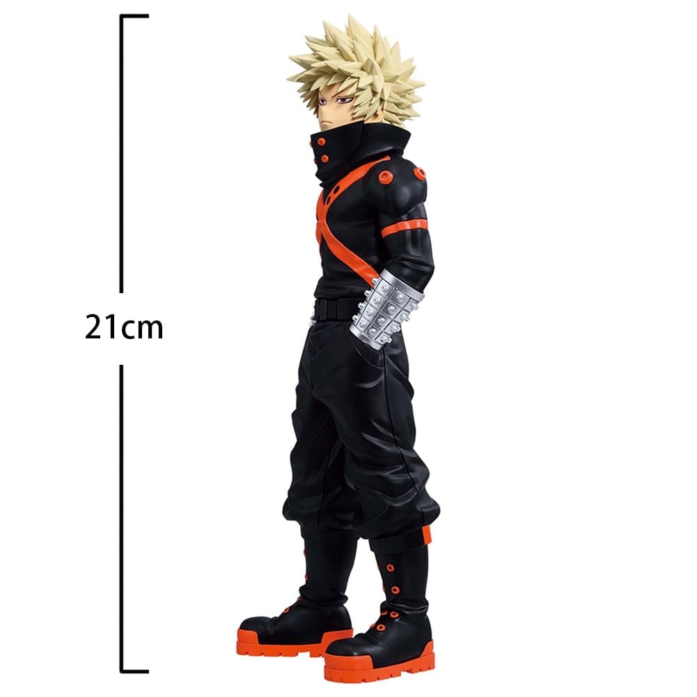 Bakugo Katsuki Figure Statue MHA Figures 21cm Standing Pose MHA Bakugo Katsuki Figurine Handmade Collectible Desktop Decoration thumbnail 2