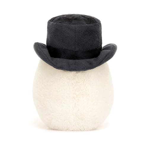 Jellycat Amuseables Boiled Egg Groom Stuffed Toy, 5.5 inches - Food Plush - Fun Wedding & Engagement Gift thumbnail 3