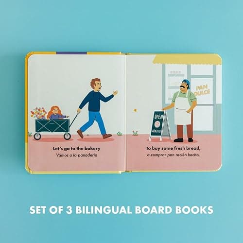 La Plaza: A Collection of Bilingual Books about Numbers, Opposites, and Musical Instruments Inspired by Latin American Culture (Si Sabo Bilingual Books for Kids) thumbnail 3