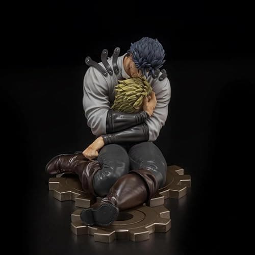 MABAIUDE JJBA Jonathan Joestar Figure Brando Statue, Battle Damage Ver. Anime Figure JJBA Statue Two Heads Changeable, Desktop Decoration Collectible Gifts thumbnail 2