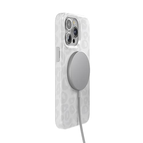Casely iPhone 15 Pro Case | Into The Wild | White Snow Leopard | Compatible with MagSafe | Ultra Slim Classic Case Design thumbnail 4