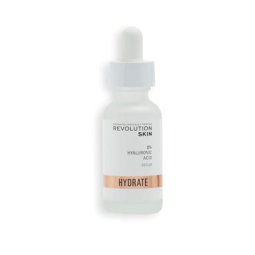 Revolution Beauty London Skincare Hyaluronic Acid Serum, Plumps, Softens and Hydrates Skin, 2% Solution, Lightweight Face Fragrance Free, 30 ml thumbnail 2