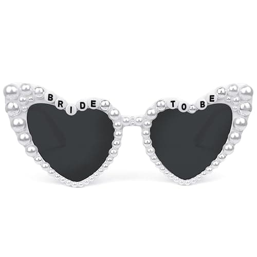 FADXIN Bride Sunglasses，Bachelorette Party Sunnies, Engagement Decorations, Bridal Shower Accessory, Bride To Be Gift thumbnail 2