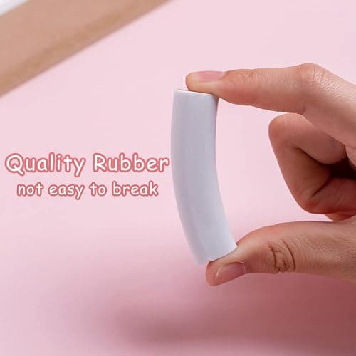 4 Pcs Cat Paw Retractable Erasers, Cute Cat Rubber for Kids, Push-Pull Rubber Eraser for Students Writing Office School Supplies thumbnail 4