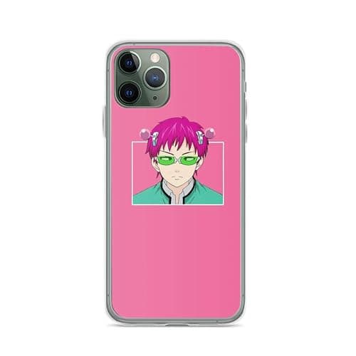 Saiki Kusuo Using His Powers Sticker Phone Case Compatible with iPhone 15 14 13 12 11 X Xs Xr 8 7 6 6s Plus Pro Max Transparent - Image 1
