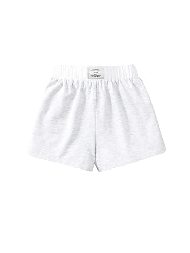 SOLY HUX Girl's Cute Sweat Shorts Casual Summer Bottoms with Pocket | Elastic Waisted, Baggy, Wide Leg, Athletic Shorts, Preppy - Image 1