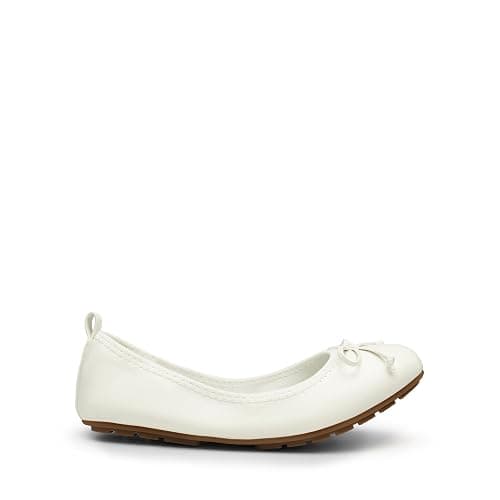 DREAM PAIRS Women's Flats, Foldable Ballet Flats for Women, Bowknot Round Toe Comfort Light Weight Slip-On Dress Shoes thumbnail 4