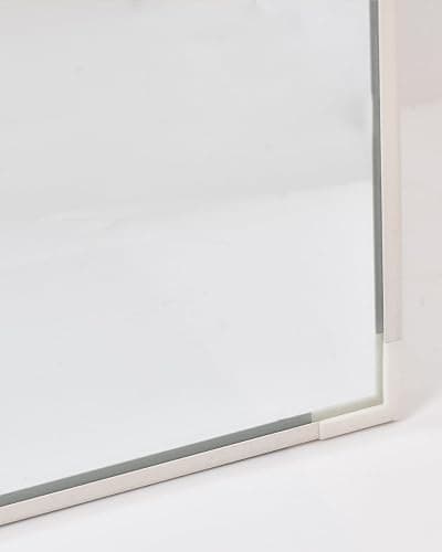 NEARBYSD 48"x 14" Door Mirror, Full Length Wall Mounted, Over The Door Mirror, Full Body, Hanging Rectangle-White thumbnail 6