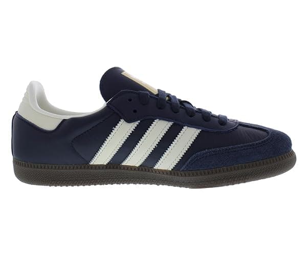 adidas Samba Og Mens Shoes Size 6.5, Color: Night Navy/Cream White/Gum-Blue thumbnail 2