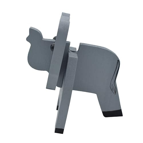 VIPbuy Creative Glasses Holder Stand, 3D Wooden Puzzle Animal Eyeglass Stand Home Office Desk Décor Gift (Elephant) thumbnail 6
