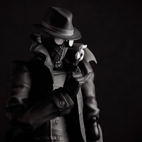 Spider-Man: Spider-Bath SV Action Spider-Man Noir Action Figure, Non-scale, ABS & PVC, Pre-painted Complete Action Figure thumbnail 12